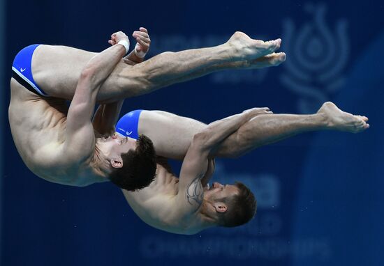 17th FINA World Masters Championships. Men's synchronized 10m platform finals