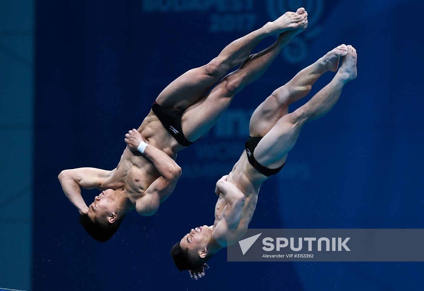 The 17th World Aquatics Championships. Men's 10m platform synchro finals