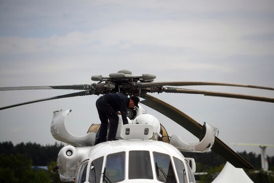 International Aviation and Space Salon MAKS-2017 opens in Zhukovsky