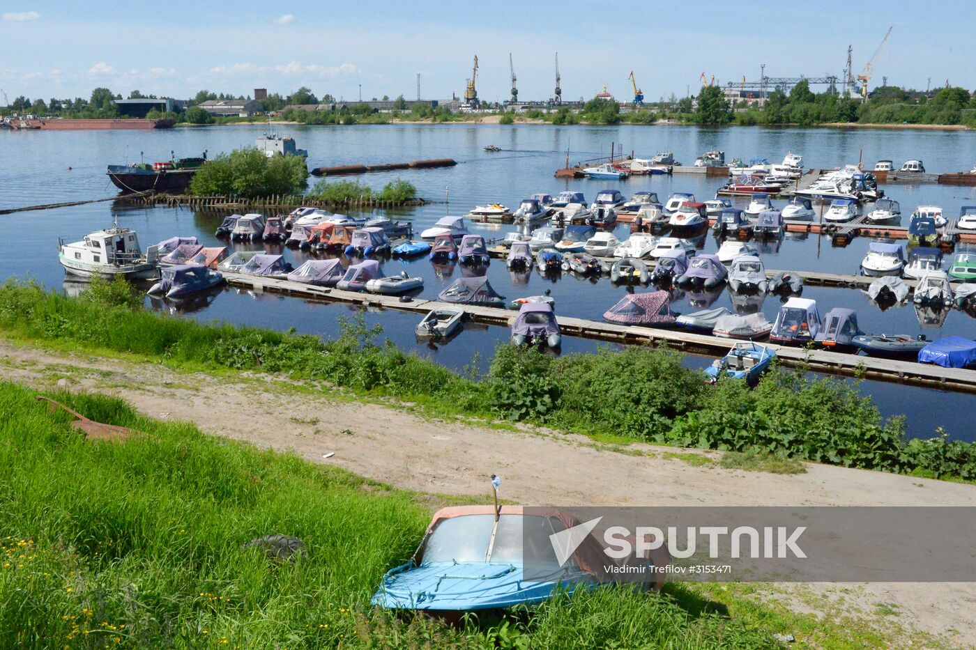 Russian cities. Arkhangelsk