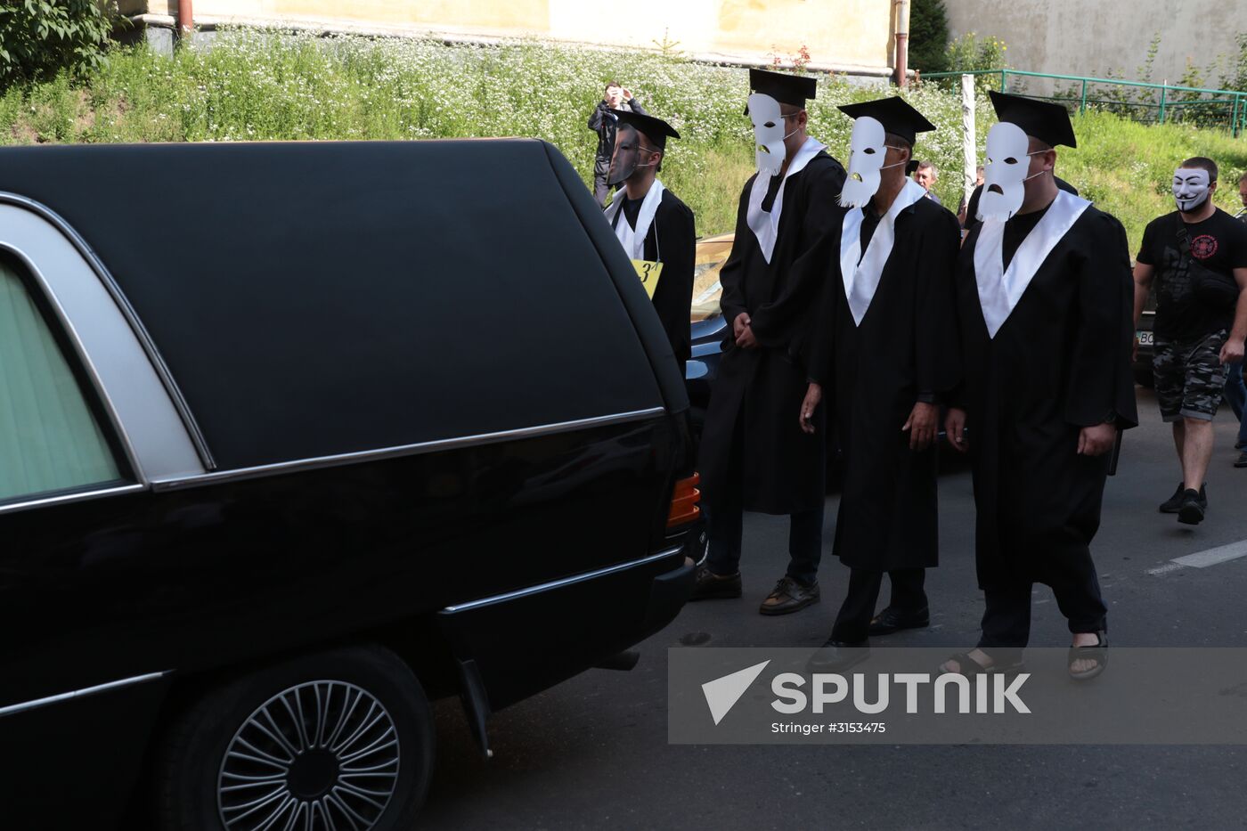 Lviv protesters oppose judicial-system corruption