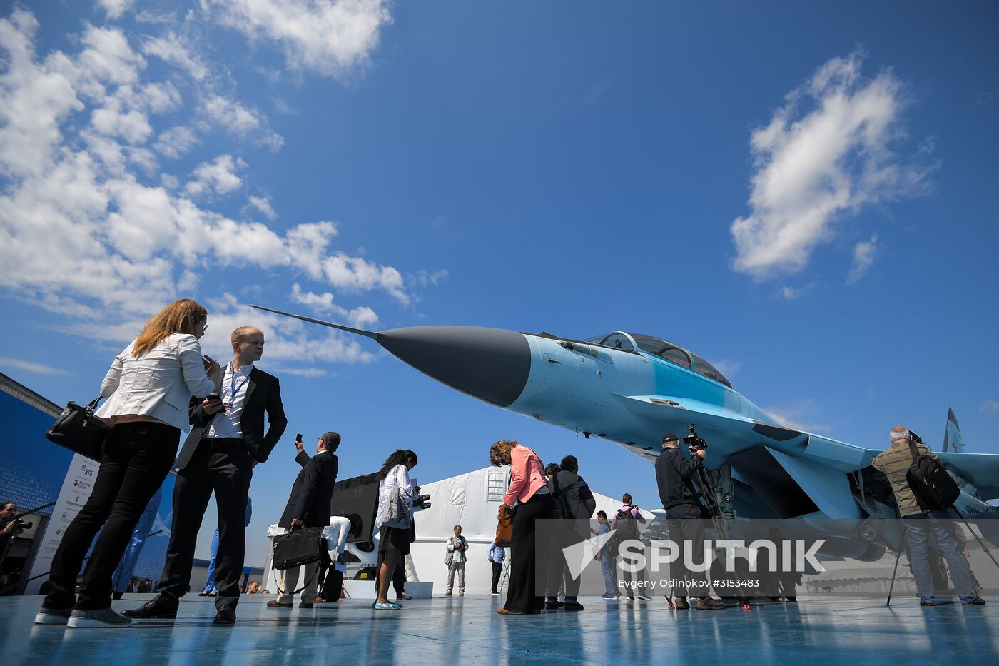 International Aviation and Space Salon MAKS 2017 opens in Zhukovsky