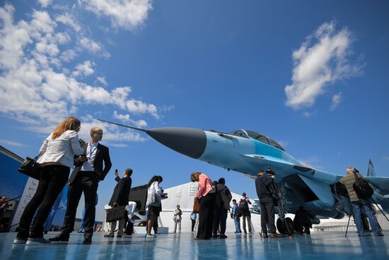 International Aviation and Space Salon MAKS 2017 opens in Zhukovsky