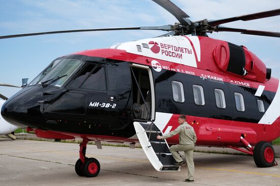 International Aviation and Space Salon MAKS-2017 opens in Zhukovsky