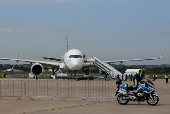 International Aviation and Space Salon MAKS-2017 opens in Zhukovsky