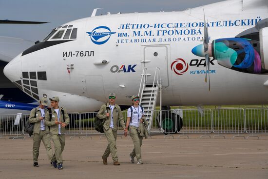 International Aviation and Space Salon MAKS-2017 opens in Zhukovsky