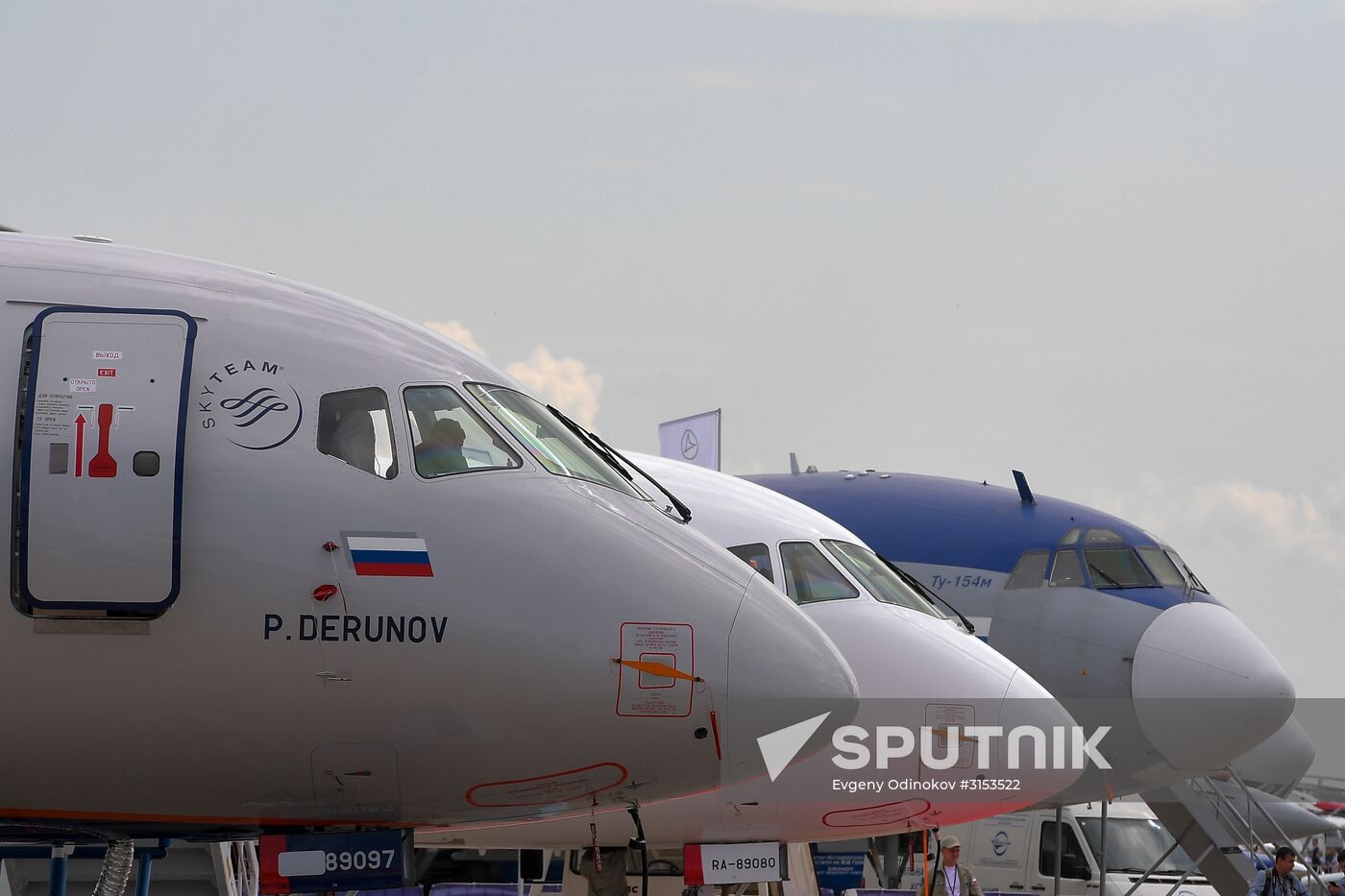 International Aviation and Space Salon MAKS-2017 opens in Zhukovsky