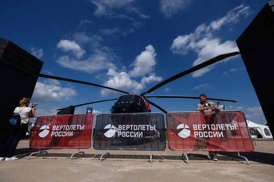 International Aviation and Space Salon MAKS-2017 opens in Zhukovsky