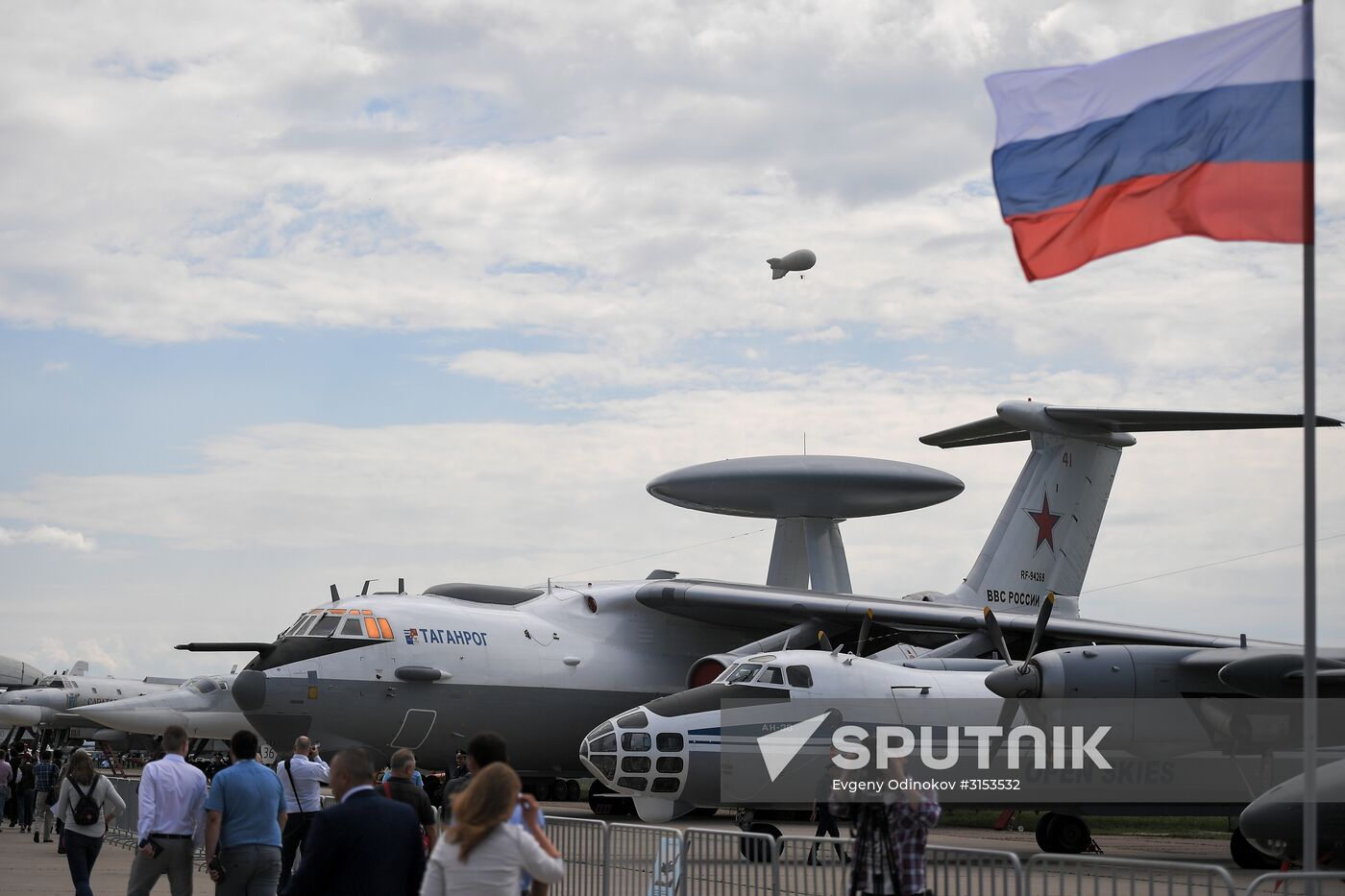 International Aviation and Space Salon MAKS 2017 opens in Zhukovsky
