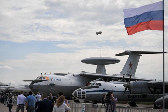 International Aviation and Space Salon MAKS 2017 opens in Zhukovsky