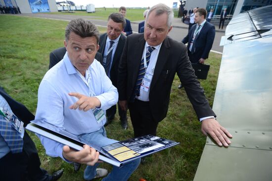 International Aviation and Space Salon MAKS-2017 opens in Zhukovsky