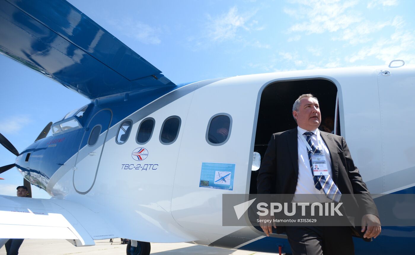 International Aviation and Space Salon MAKS-2017 opens in Zhukovsky