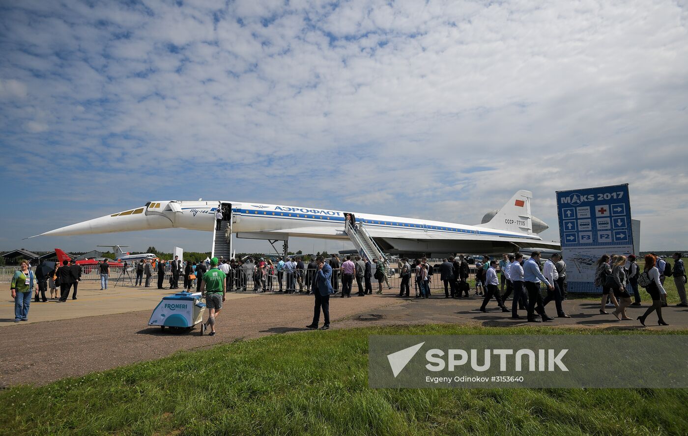 International Aviation and Space Salon MAKS-2017 opens in Zhukovsky