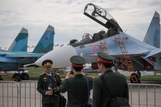 International Aviation and Space Salon MAKS-2017 opens in Zhukovsky
