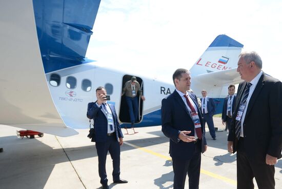 International Aviation and Space Salon MAKS-2017 opens in Zhukovsky