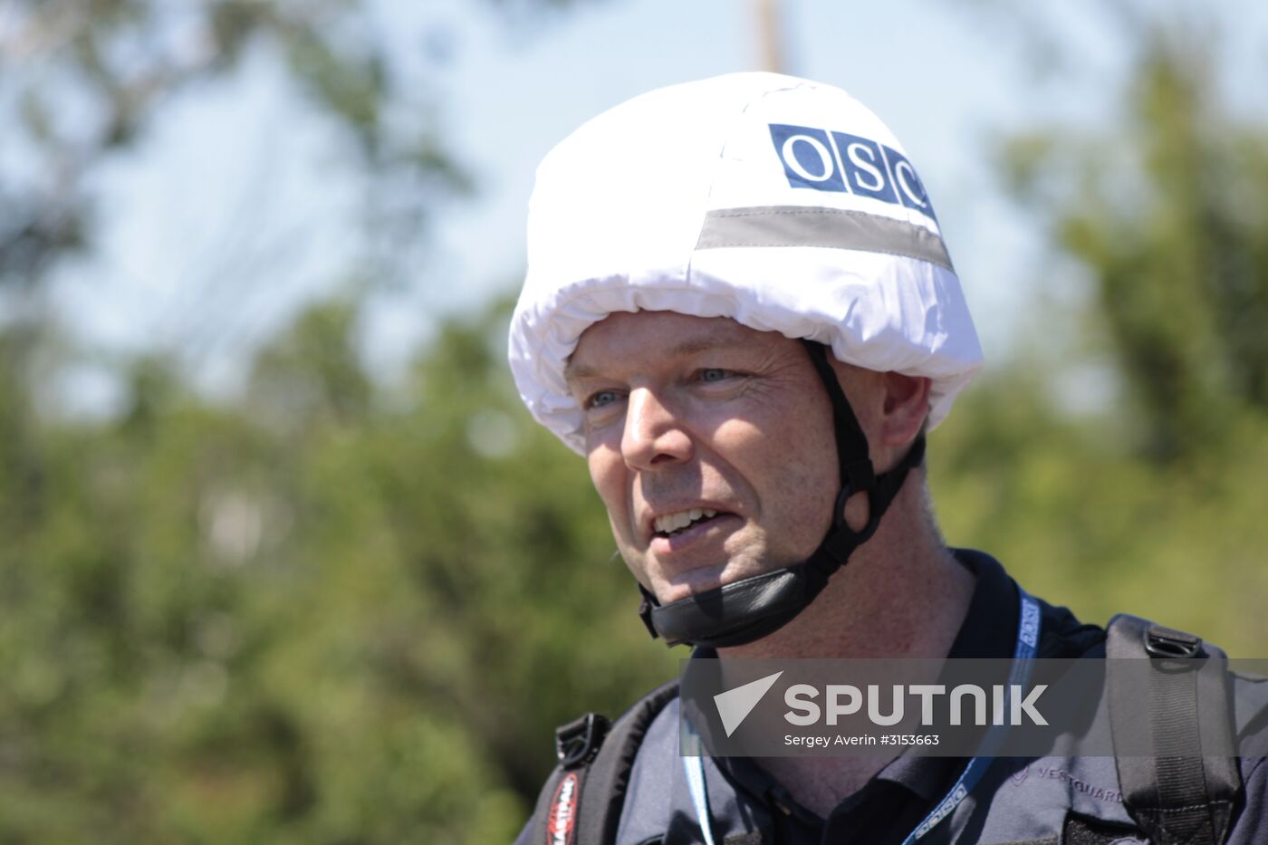 Principal Deputy Chief Monitor of the OSCE Special Monitoring Mission to Ukraine Alexander Hug visits Cossack village of Luganskaya