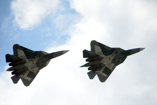 International Aviation and Space Salon MAKS-2017 opens in Zhukovsky