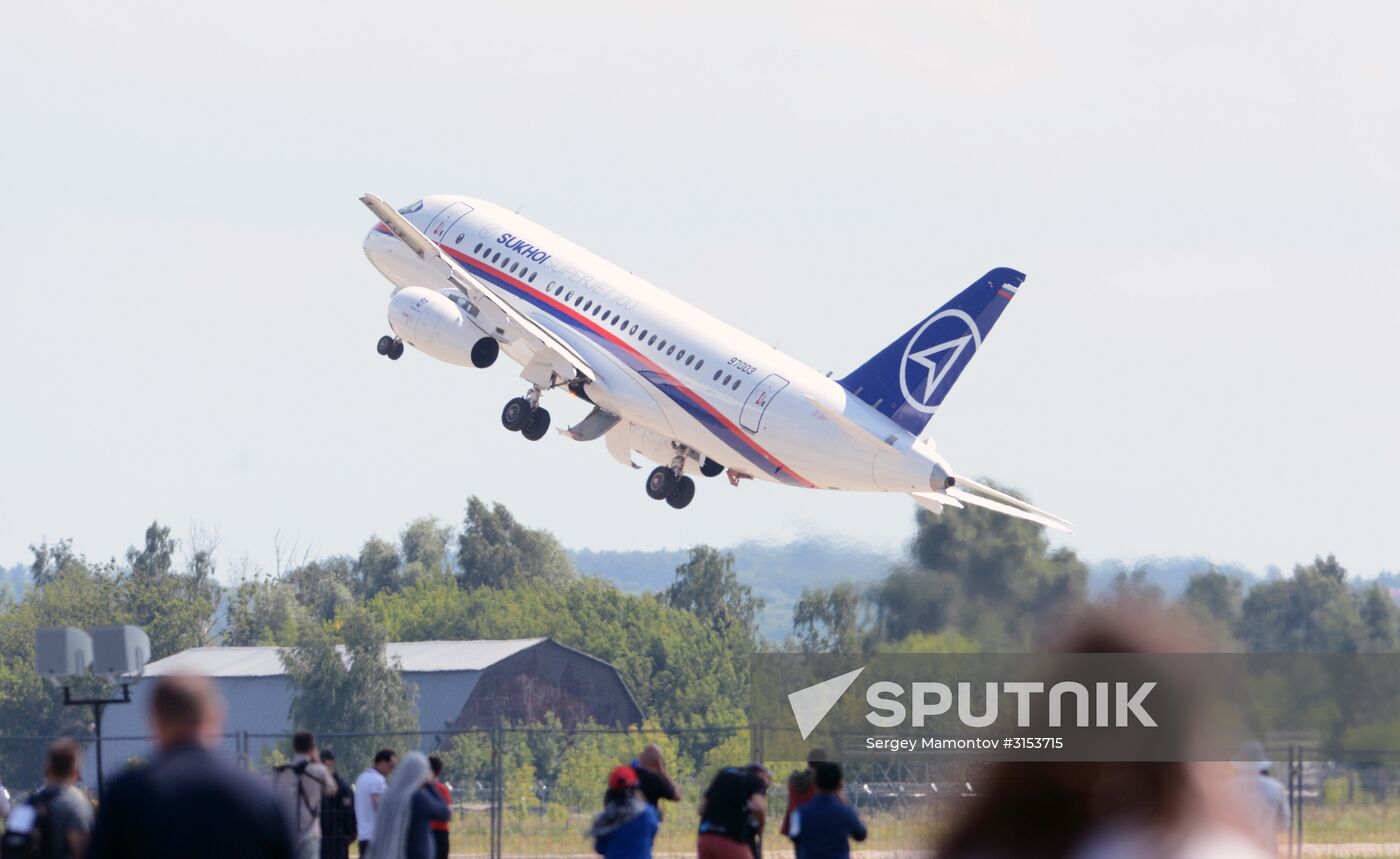 International Aviation and Space Salon MAKS-2017 opens in Zhukovsky