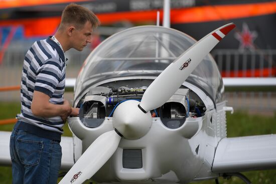 International Aviation and Space Salon MAKS-2017 opens in Zhukovsky