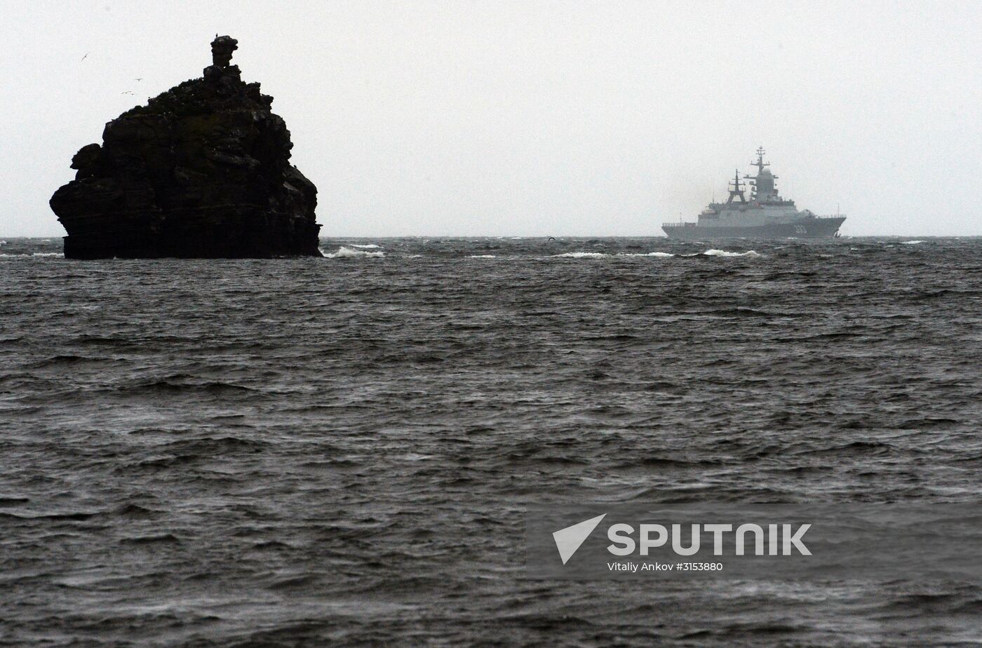 Sovershenny corvette joins Russia's Pacific Fleet
