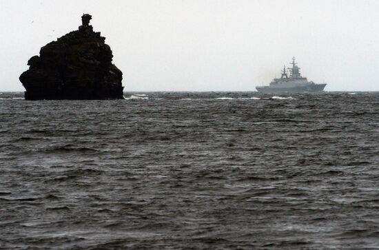 Sovershenny corvette joins Russia's Pacific Fleet