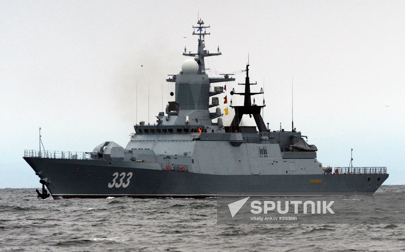 Sovershenny corvette joins Russia's Pacific Fleet