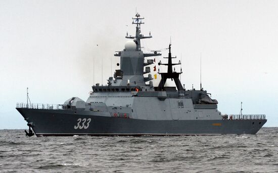 Sovershenny corvette joins Russia's Pacific Fleet