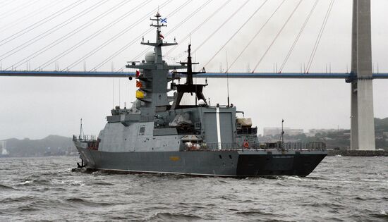 Sovershenny corvette joins Russia's Pacific Fleet