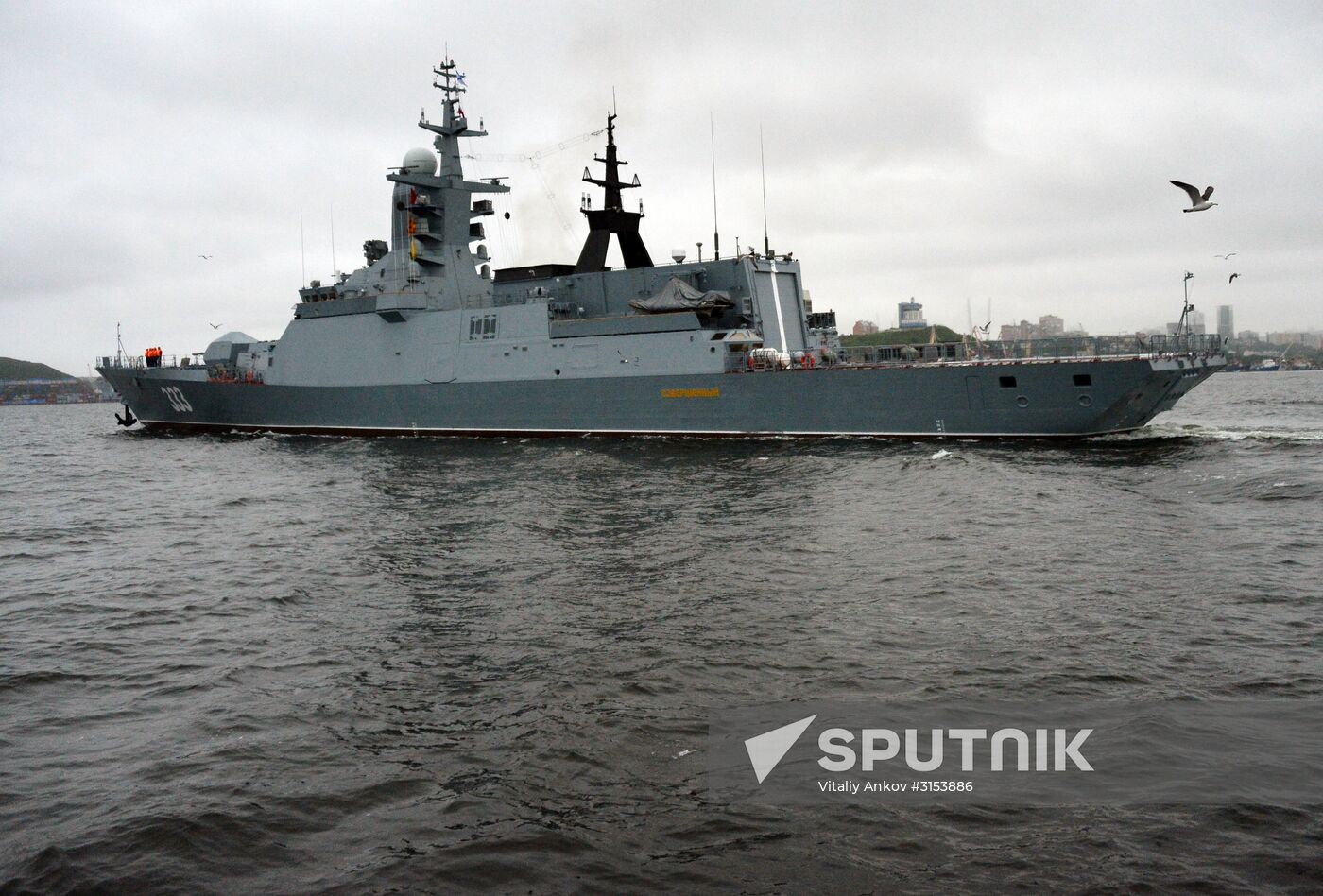 Sovershenny corvette joins Russia's Pacific Fleet