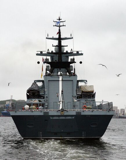 Sovershenny corvette joins Russia's Pacific Fleet