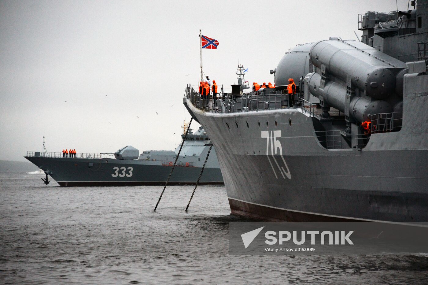 Sovershenny corvette joins Russia's Pacific Fleet