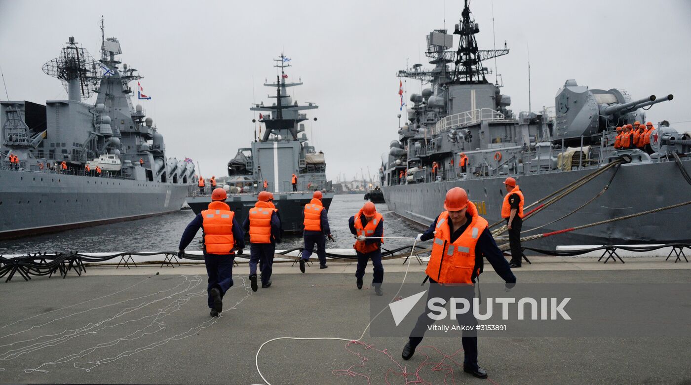 Sovershenny corvette joins Russia's Pacific Fleet