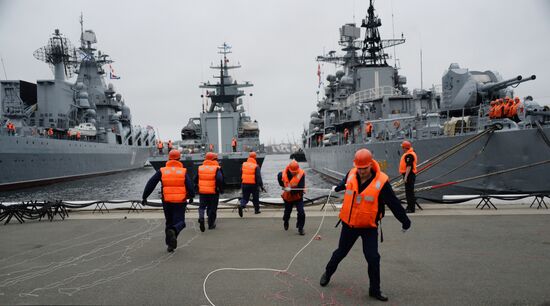 Sovershenny corvette joins Russia's Pacific Fleet