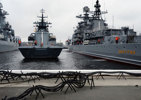 Sovershenny corvette joins Russia's Pacific Fleet