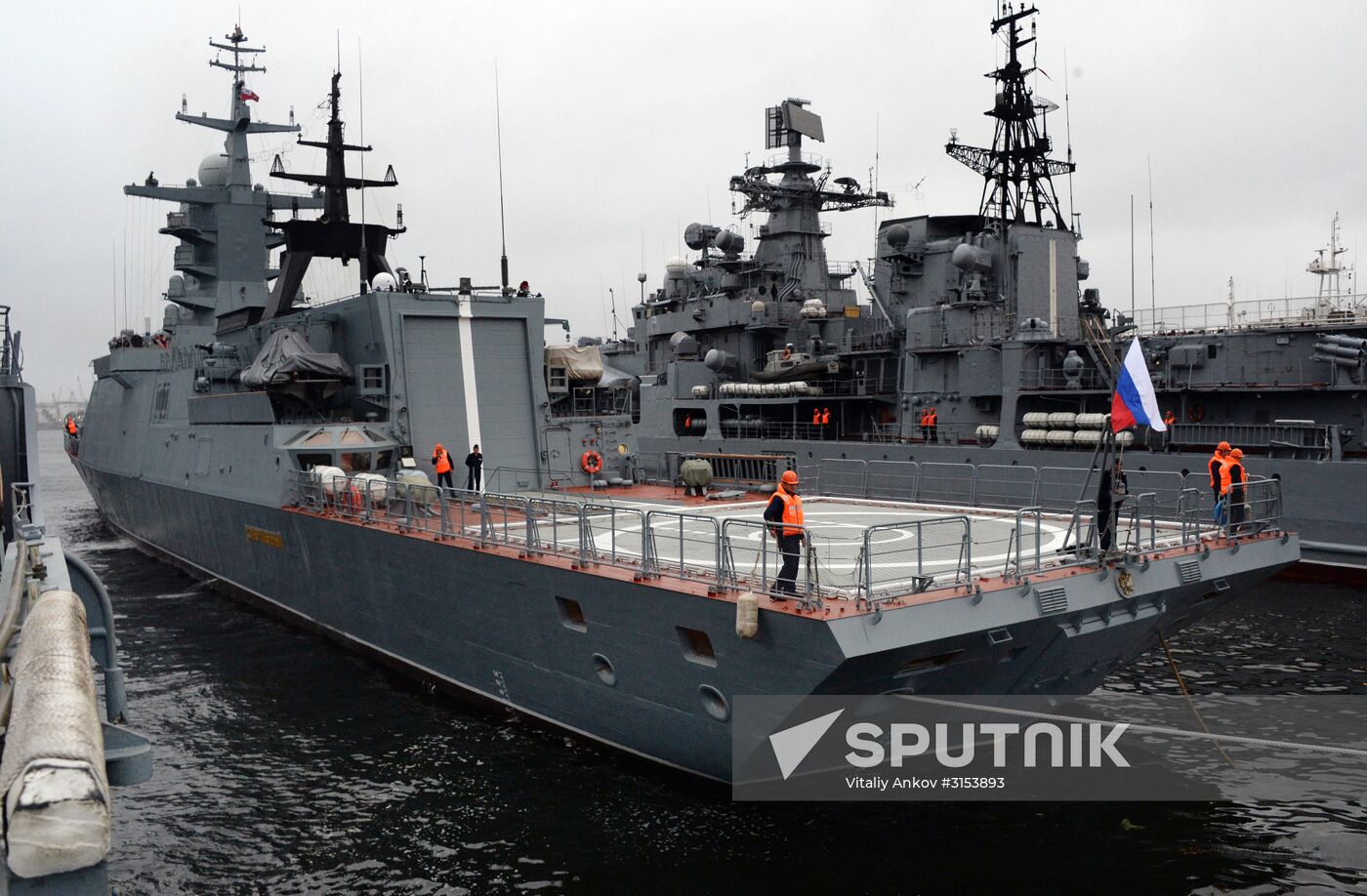 Sovershenny corvette joins Russia's Pacific Fleet