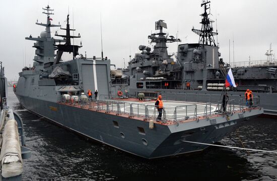 Sovershenny corvette joins Russia's Pacific Fleet