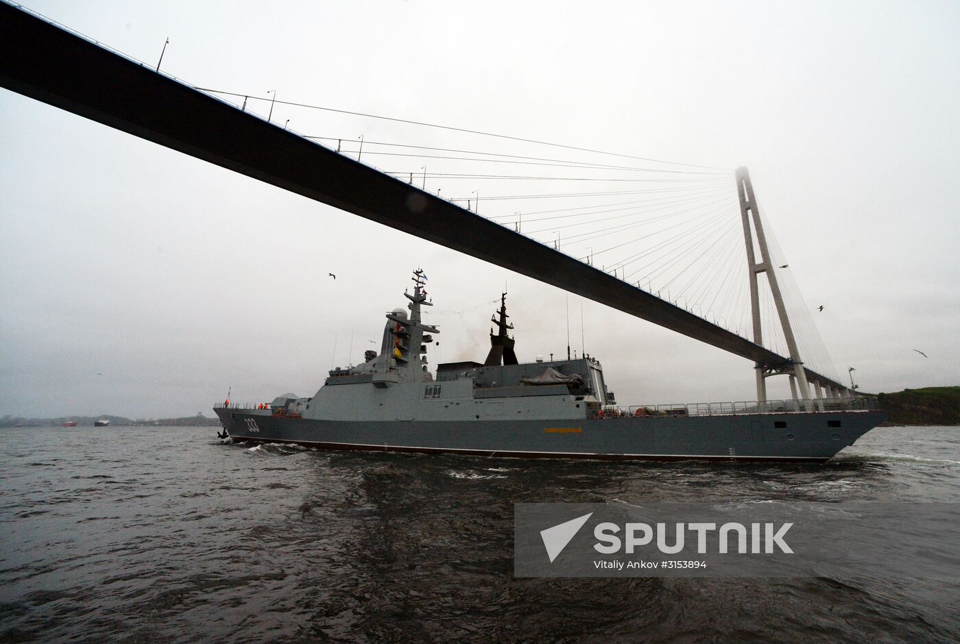 Sovershenny corvette joins Russia's Pacific Fleet