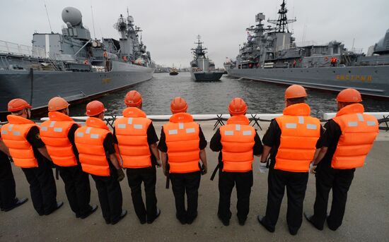 Sovershenny corvette joins Russia's Pacific Fleet