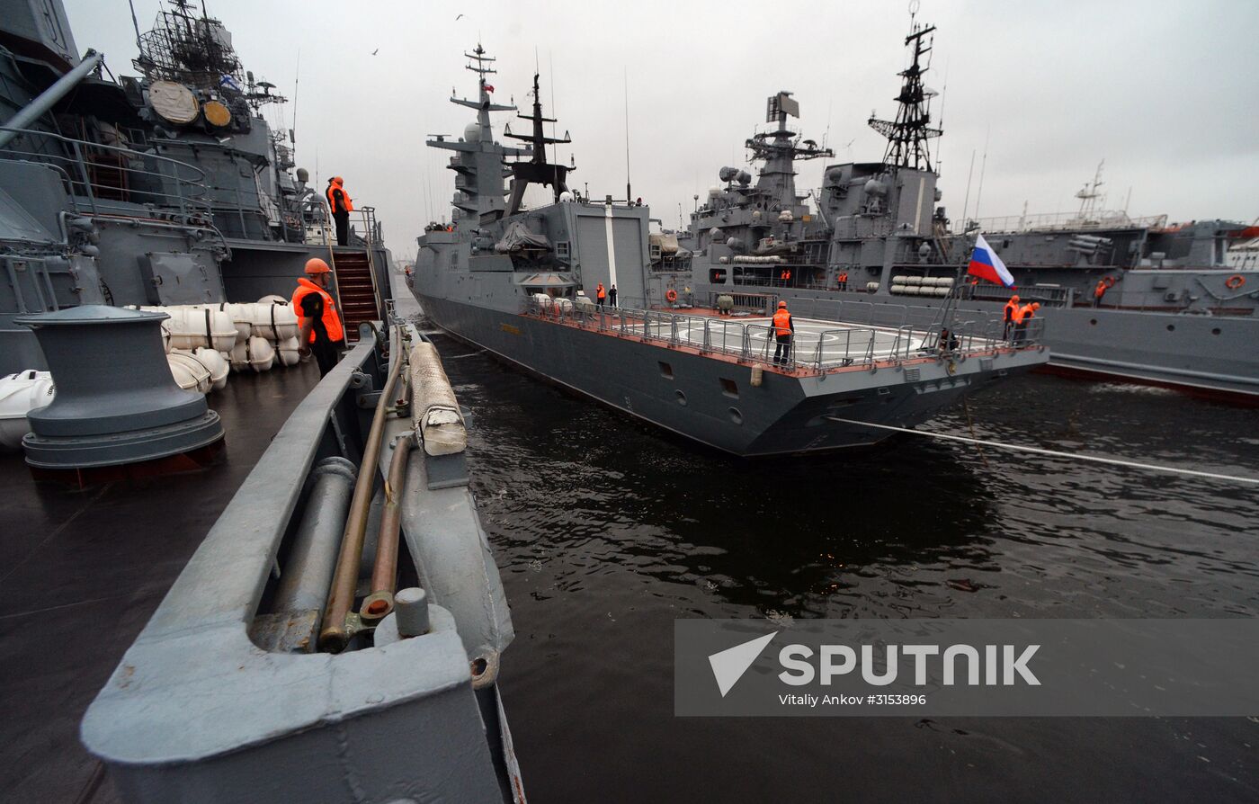 Sovershenny corvette joins Russia's Pacific Fleet