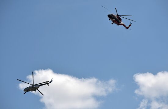 International Aviation and Space Salon MAKS-2017 opens in Zhukovsky