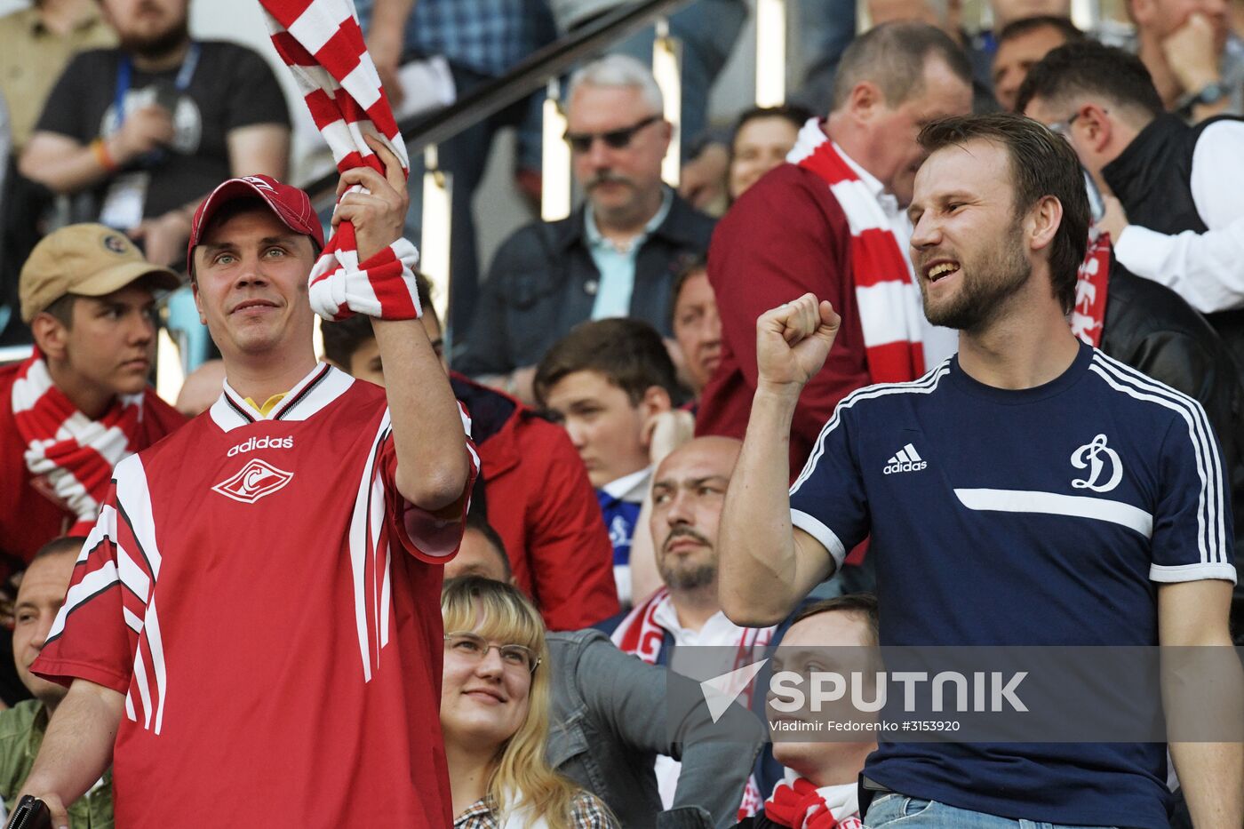 Football. Russian Premier League. Dynamo vs. Spartak