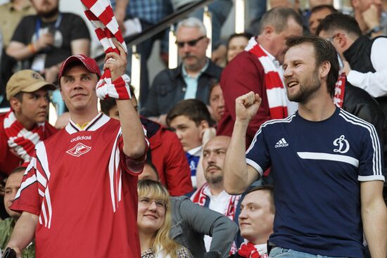 Football. Russian Premier League. Dynamo vs. Spartak