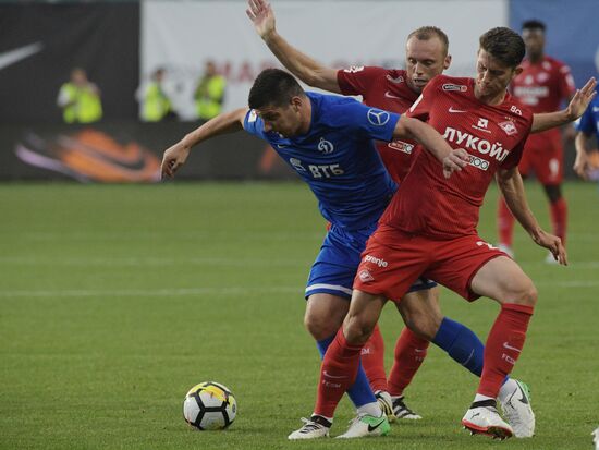 Football. Russian Premier League. Dynamo vs. Spartak