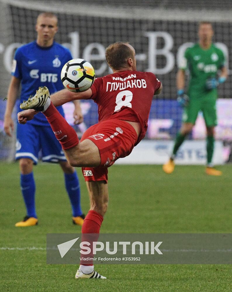 Football. Russian Premier League. Dynamo vs. Spartak