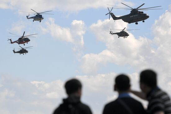 International Aviation and Space Salon MAKS-2017 opens in Zhukovsky