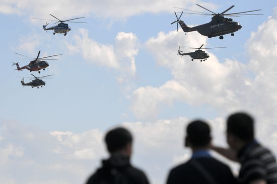 International Aviation and Space Salon MAKS-2017 opens in Zhukovsky