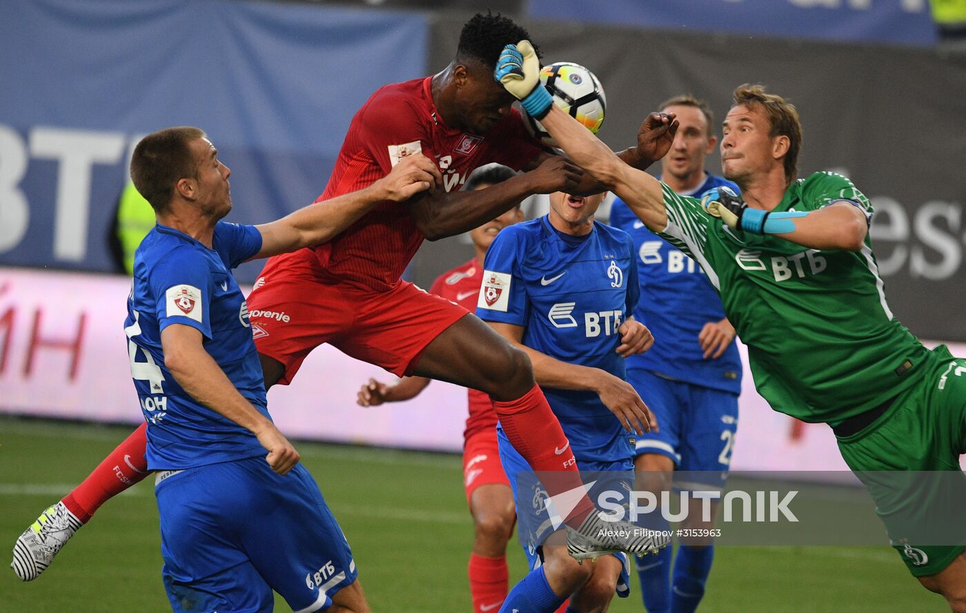 Russian Football Premier League. Dynamo vs. Spartak