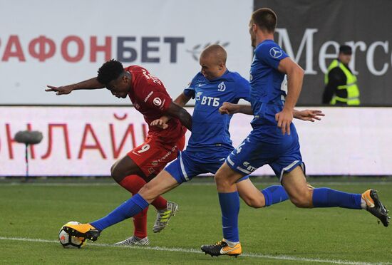 Russian Football Premier League. Dynamo vs. Spartak