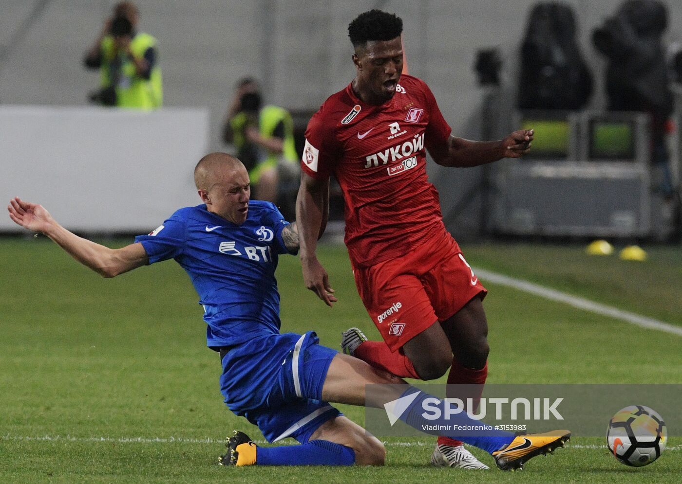 Russian Football Premier League. Dynamo vs. Spartak