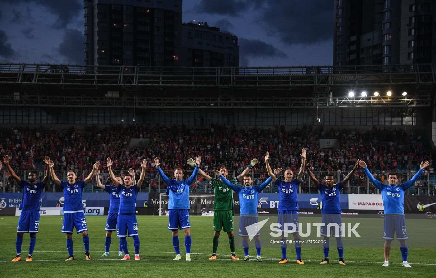 Russian Football Premier League. Dynamo vs. Spartak